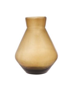 Alexandra Recycled Vase amber h30 d25