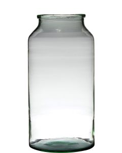 Milky Mouthblown Recycled Vase h42,5 d22,5