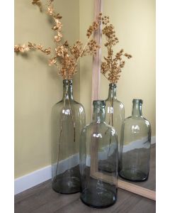 Terri Mouthblown Recycled Bottle Vase h50 d19
