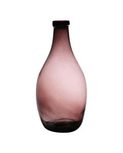 Elegant Luna Mouthblown Recycled Vase purple h37 d19