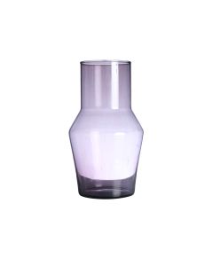 Evie Mouthblown Recycled Vase purple h25 d14