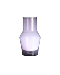 Evie Mouthblown Recycled Vase purple h30 d19