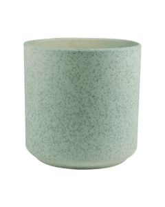 Cylinder Planter Ceramic green h15 d15