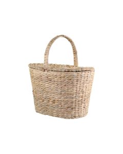 Picnic Basket w. lid water hyacinth
