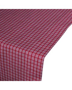 Small Check Tablerunner red 50x140cm