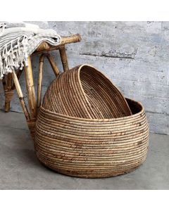 Water Hyacinth Baskets set of 2