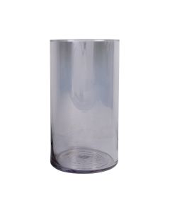 Essentials Levi cylinder luster light purple transparent H30 D16