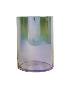 Essentials Levi cylinder luster dark purple transparent H25 D18