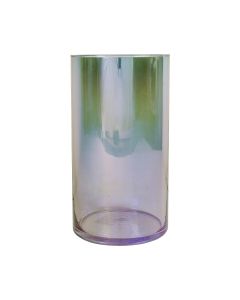 Essentials Levi cylinder luster dark purple transparent H30 D16