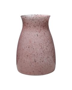 Essentials Julia Granite Vase red h20 d14