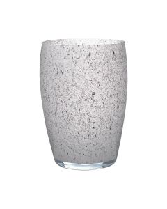 Essentials Hood Granite Vase grey h20 d14