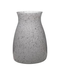 Essentials Julia Granite Vase grey h20 d14