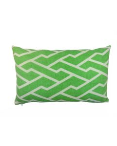Mr. Graphic Cushion green 30x50cm