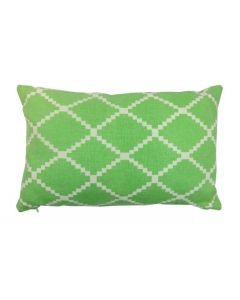 Mrs. Graphic Cushion green 30x50cm