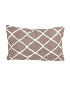 Mrs. Graphic Cushion brown 30x50cm