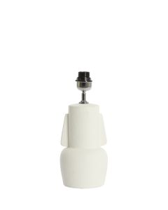 Lamp base Ø16x37,5 cm MATARAM ceramics matt cream