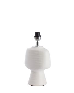 Lamp base 22,5x14,5x39 cm GANDORO ceramics matt cream