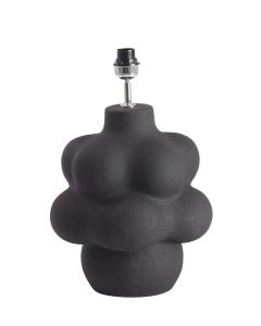 Lamp base Ø33x50 cm CARILO ceramics matt black