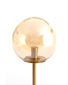 Table lamp Ø20x43 cm MEDINA glass amber+gold