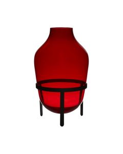 Dubai Vase red h50