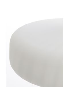 A - Table lamp Ø30x45 cm PLEAT glass matt white+gold