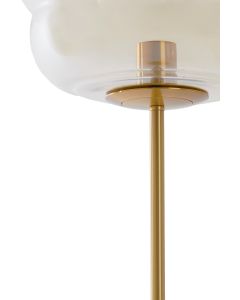 Floor lamp Ø30x160 cm MISTY glass amber+gold