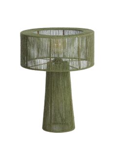 Table lamp Ø37x51 cm SELVA jute green