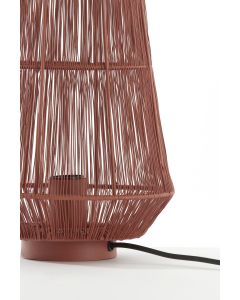 Table lamp Ø24x33 cm BANJAR brick red