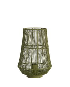 Table lamp Ø24x33 cm BANJAR olive green