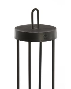 A - Table lamp LED Ø13x28 cm ISALO black