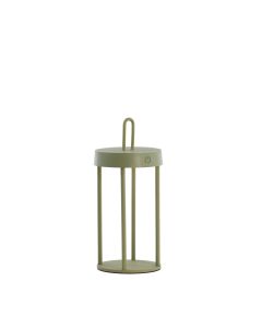 A - Table lamp LED Ø13x28 cm ISALO olive green