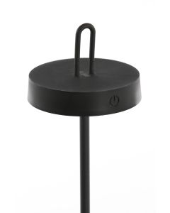 A - Table lamp LED Ø13x47 cm AMPEHA black