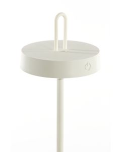 A - Table lamp LED Ø13x47 cm AMPEHA cream