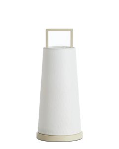 A - Table lamp Ø16x37,5 cm FYON beige
