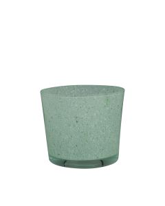 Conner Granite Planter Glass green h11 d11,5