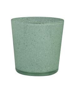 Conner Granite Planter Glass green h19 d19