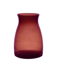 Essentials Julia Transparent Vase purple h20 d14