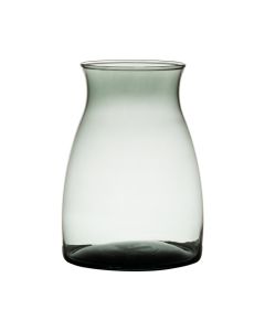 Essentials Julia Transparent Vase dark grey h20 d14