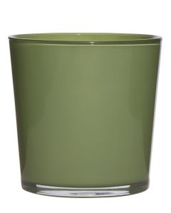 Conner Regular Planter Glass india green h19 d19