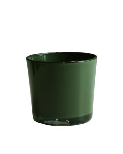 Conner Regular Planter Glass mystic green h12,5 d14,5