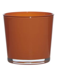 Conner Regular Planter Glass orange h16 d17