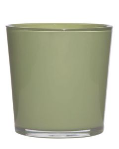 Conner Regular Planter Glass tea green h19 d19