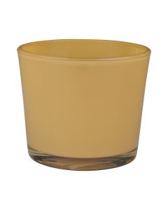 Conner Regular Planter Glass vanilla h9 d10