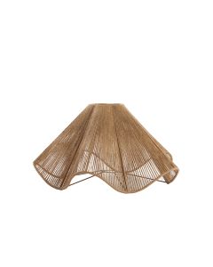 Shade round wave 45-45-21,5 cm FODARA jute natural