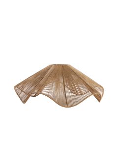 Shade round wave 53-53-29 cm FODARA jute natural