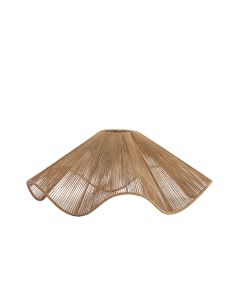 Shade round wave 53-53-29 cm FODARA jute natural