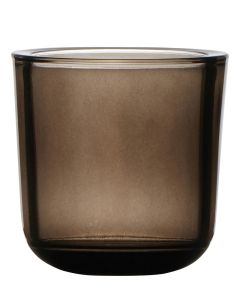 Cooper Regular Tealightholder transparent light grey h7,5 d7,5
