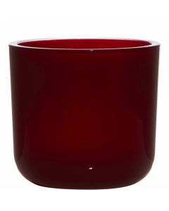 Cooper Regular Planter Glass red h13 d14