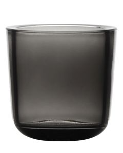Cooper Regular Tealightholder dark grey h7,5 d7,5