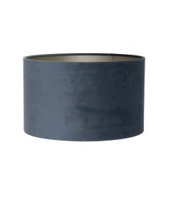Shade cylinder 40-40-30 cm VELOURS dusty blue